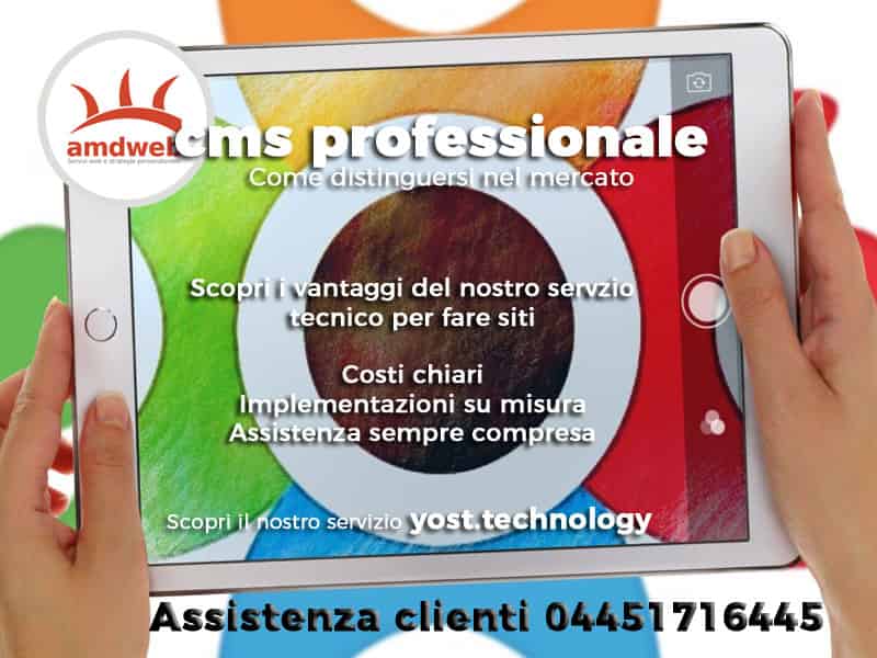 CMS professionale | Yost technology